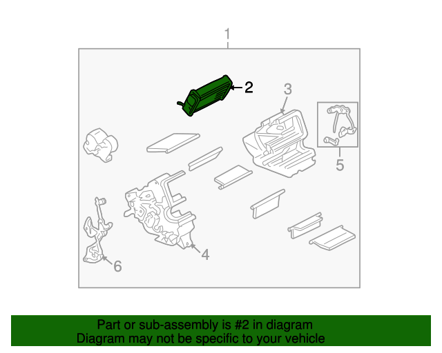 NC1061A10A Heater Core 19992005 Mazda Miata MazdaSwag