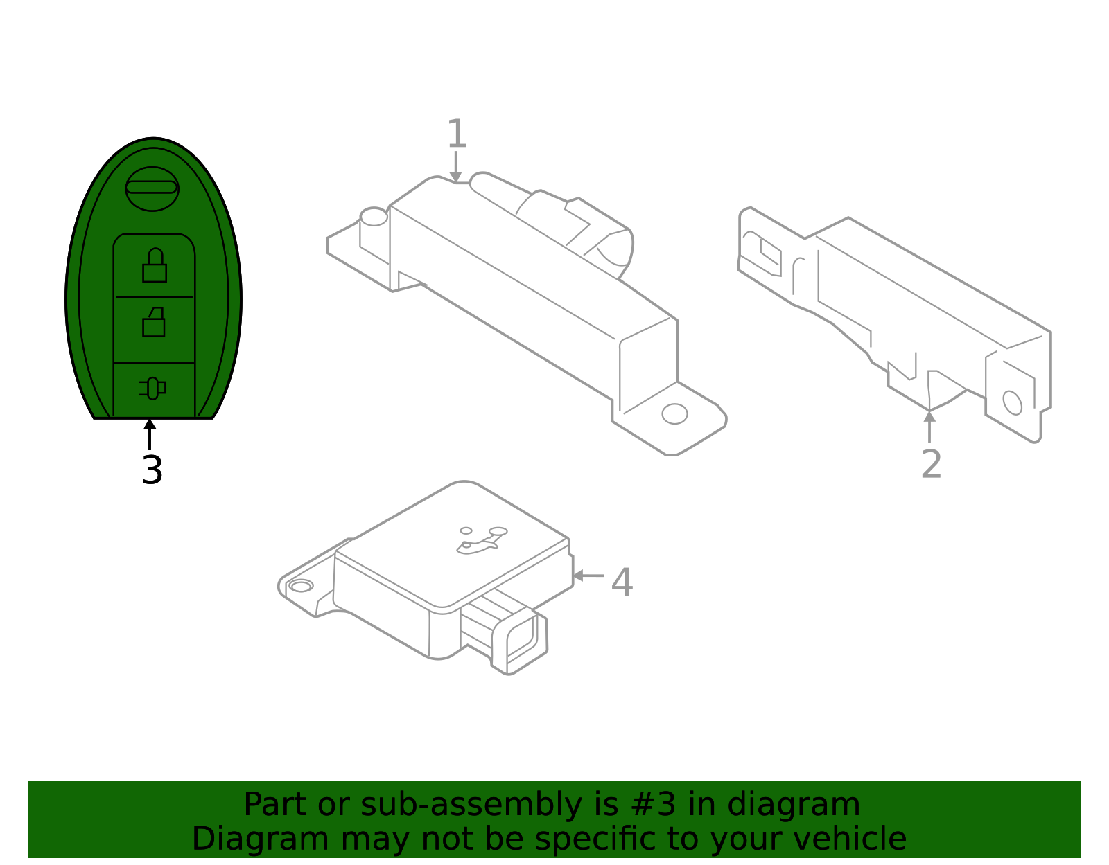 thumbnail interactive-video image 1 of OEM Pair Nissan Keyless Entry Remote Fobs - 2 Transmitters With Batteries - FCC CWTWB1U415 / CWTWB1U821, 28268-ZT03A 1 of 1