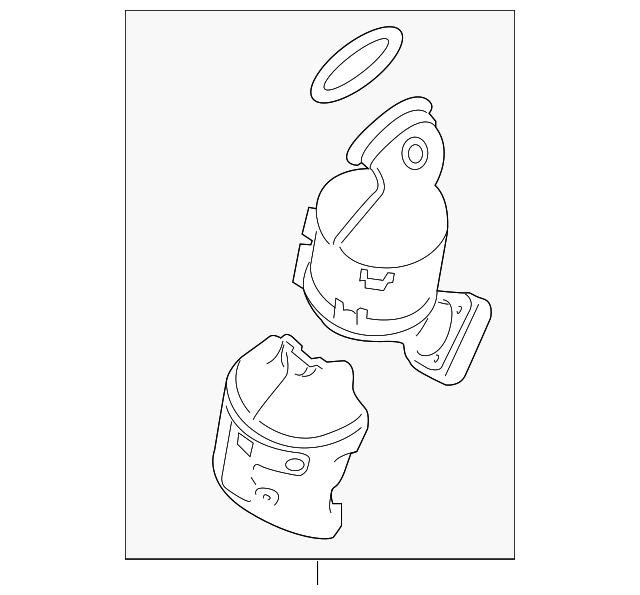 Genuine 2011 2016 Gm Catalytic Converter 55578984 Ebay