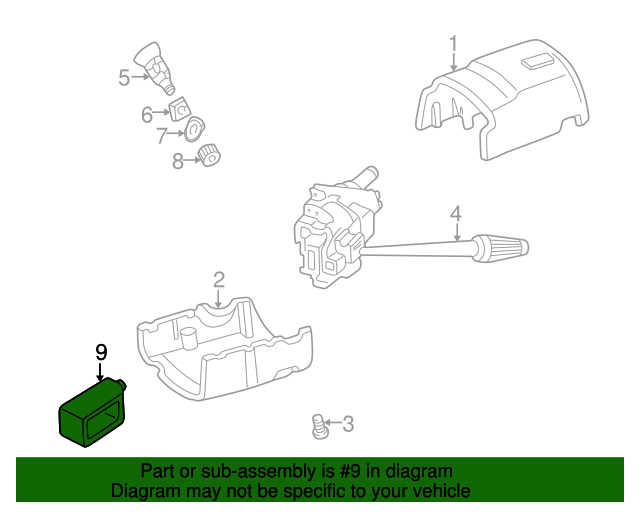 20052008 Mazda Ignition Switch 1F8066123