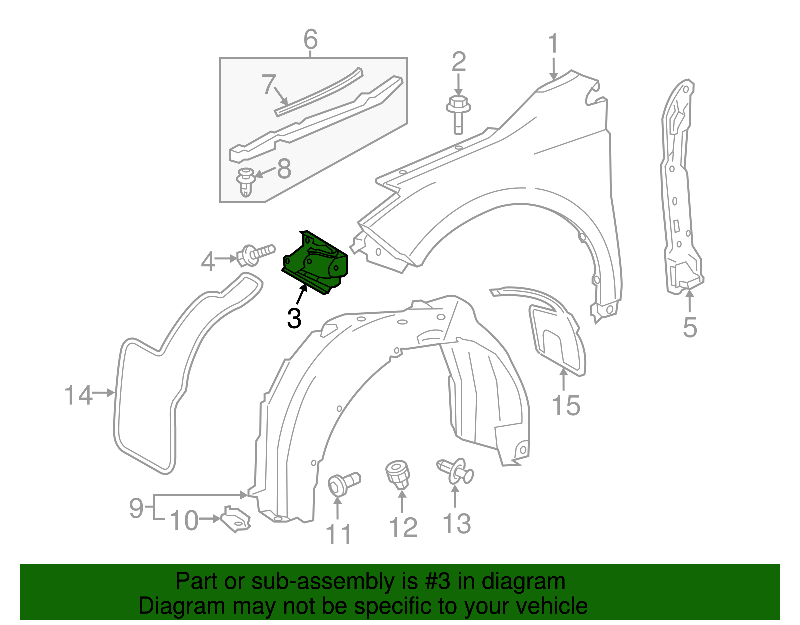 Front Bracket - Toyota (53835-07020)