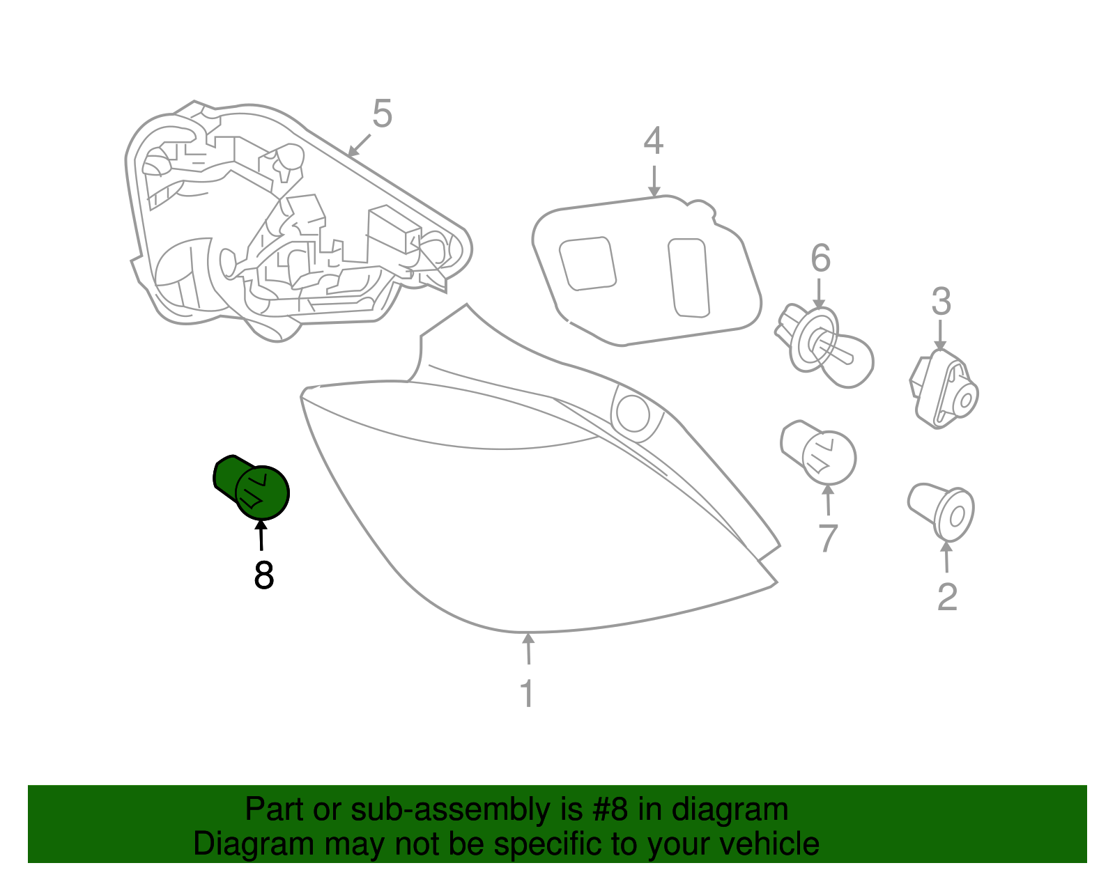 Multi-Purpose Light Bulb - GM (09417866)