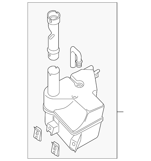 20052006 Pontiac GTO Coolant Recovery Reservoir 92101621 GM Parts Online