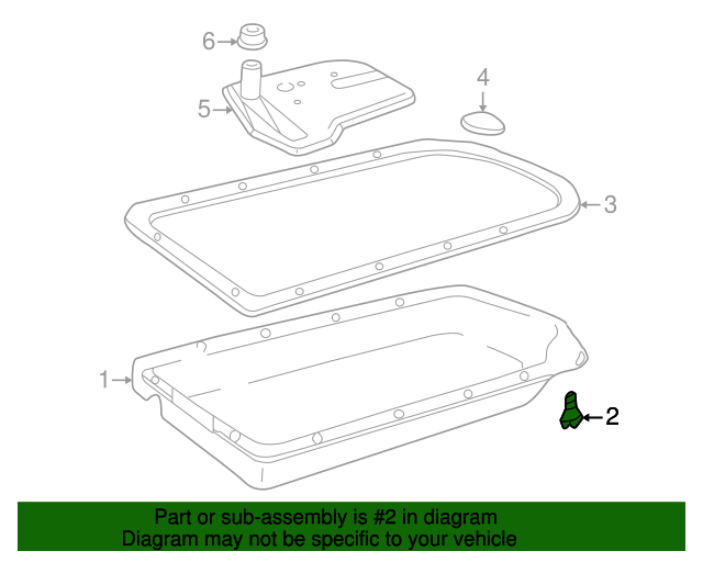 19932007 GM Automatic Transmission M8 x 1.25 x 18 mm Fluid Pan Bolt