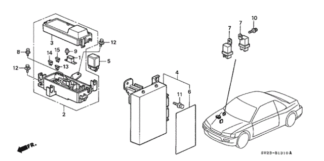 ABS Unit for 1994 Honda Accord #1