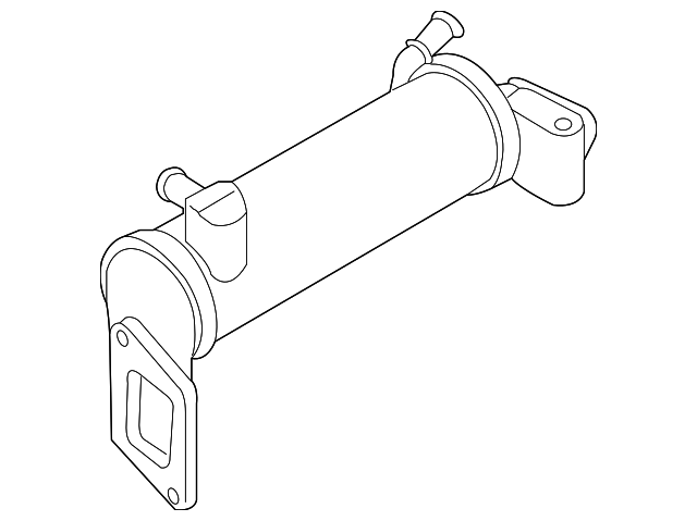 Exhaust Gas Recirculation (EGR) Valve Cooler - GM (98034354)