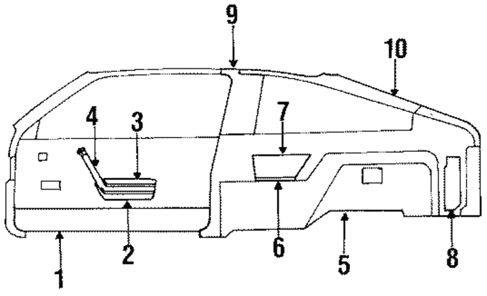 Armrest Cap - GM (20547789)
