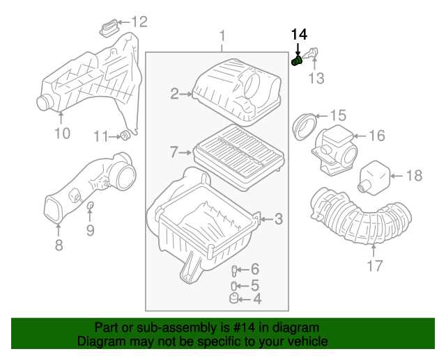 19992004 Chevrolet Tracker Air Temp Sensor Grommet 30020651