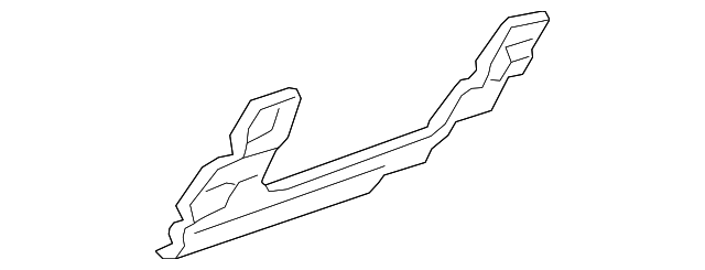 Instrument Panel Knee Bolster Inner Bracket - GM (95392934)