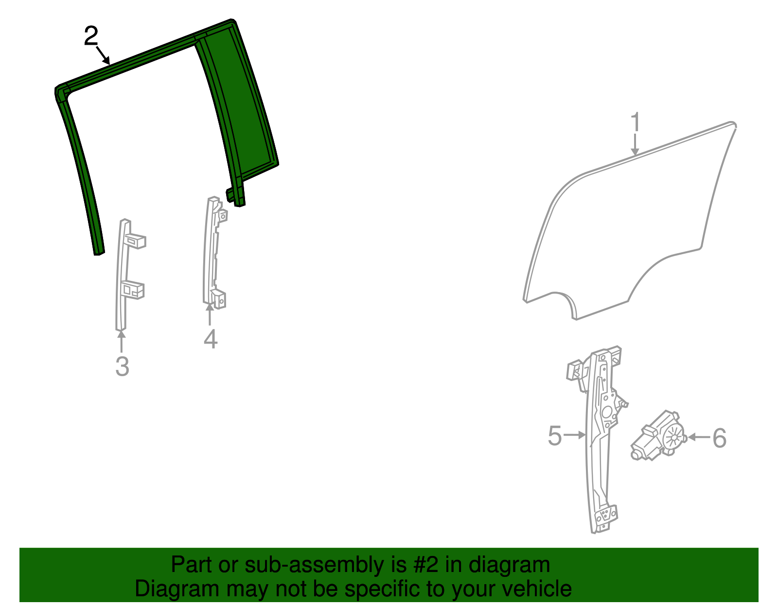 Fixed Glass - GM (84462160)