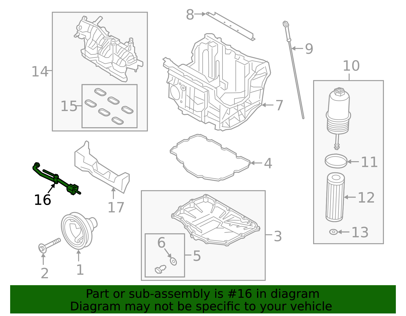 Vapor Canister Purge Solenoid - Ford (GL3Z-9B325-B)