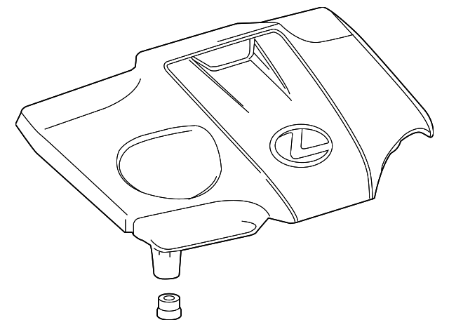 2015-2021 Lexus Engine Cover 12601-36180 | OEM Parts Online
