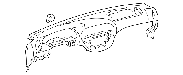Instrument Panel - Toyota (55301-0C020-B0)