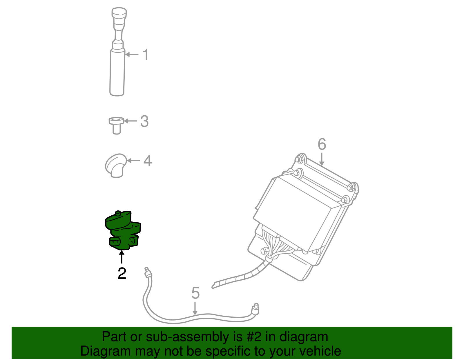 Antenna Base - Ford (YF1Z-18A984-AA)