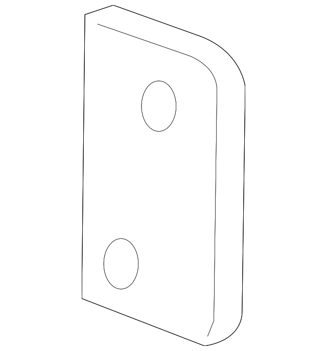 Door Hinge Shim - GM (12451059)