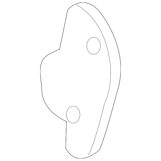 Door Lock Striker Plate - GM (12450792)