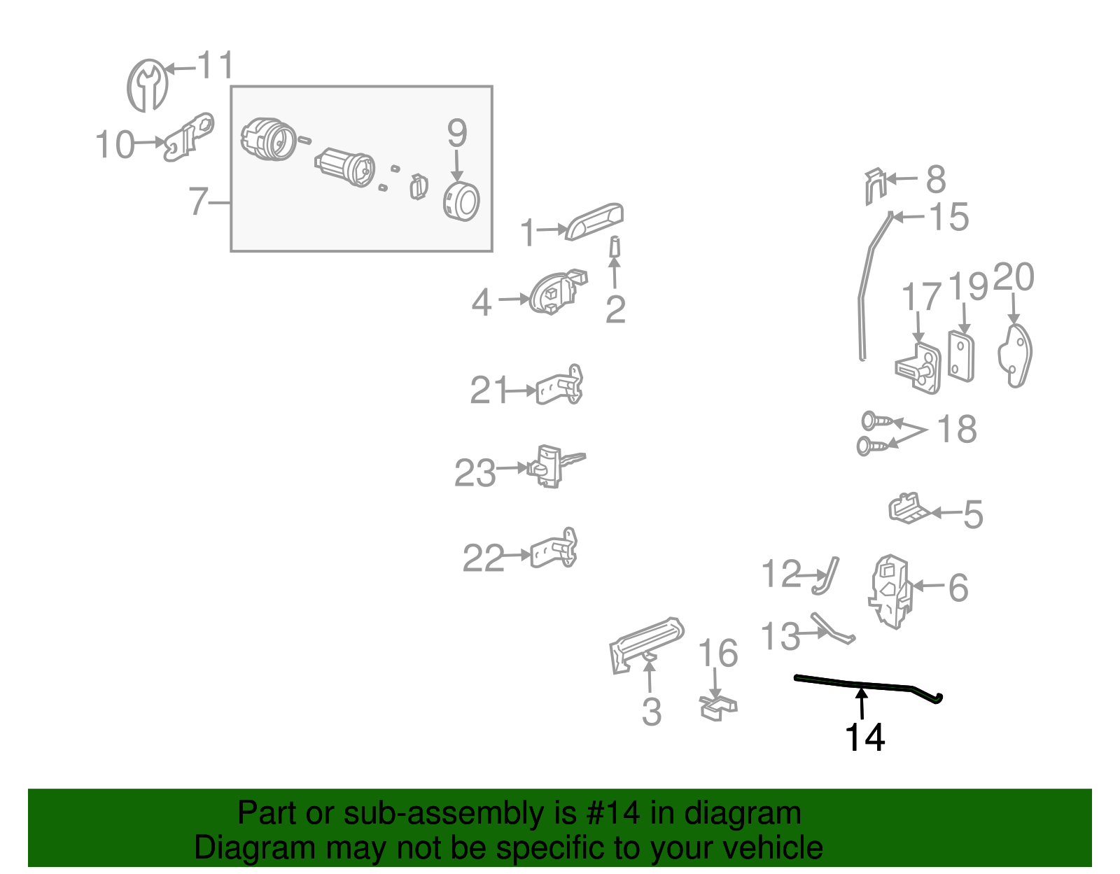 Rod - GM (10376219)