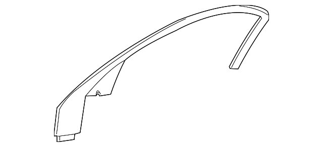 Window Trim - Ford (YW4Z-5420891-AAD)