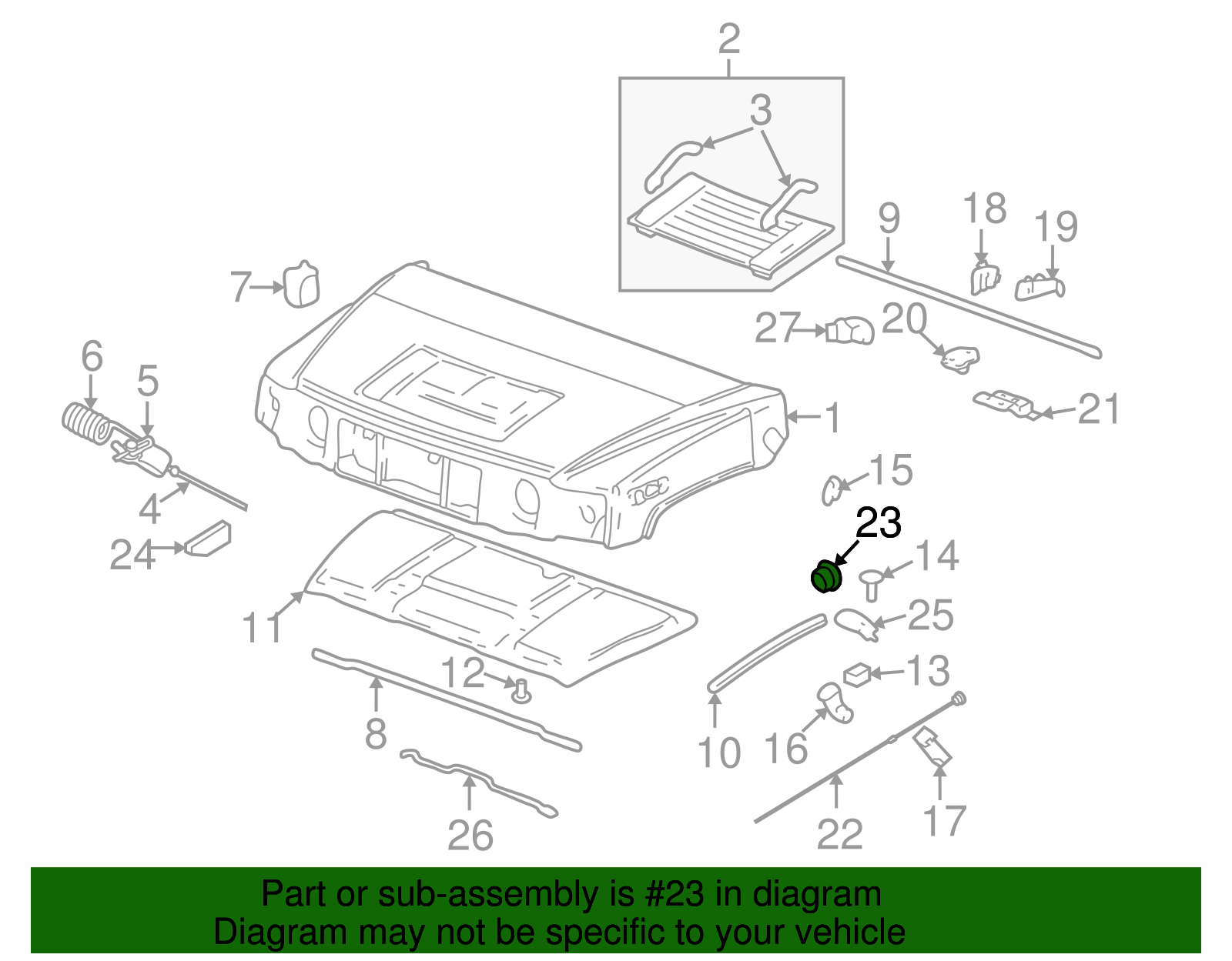 Multi-Purpose Nut - GM (11516780)