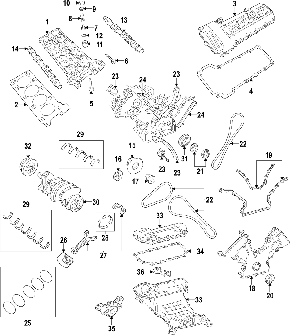 Bushings - Ford (XW4Z-6M253-AA)