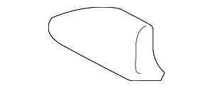 TOYOTA 86077-48010-A0 Genuine OEM Antenna Cover Kit - Direct Fit Replacement Part - View #11