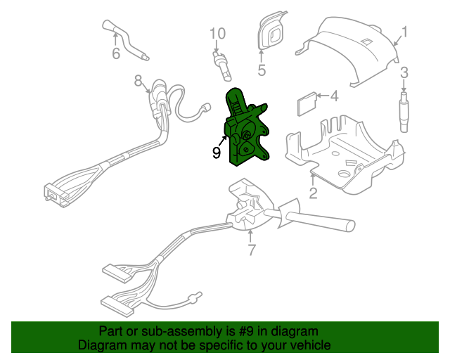 19133611 Ignition Lock Cylinder Case 20002005 GM GMPartsNow