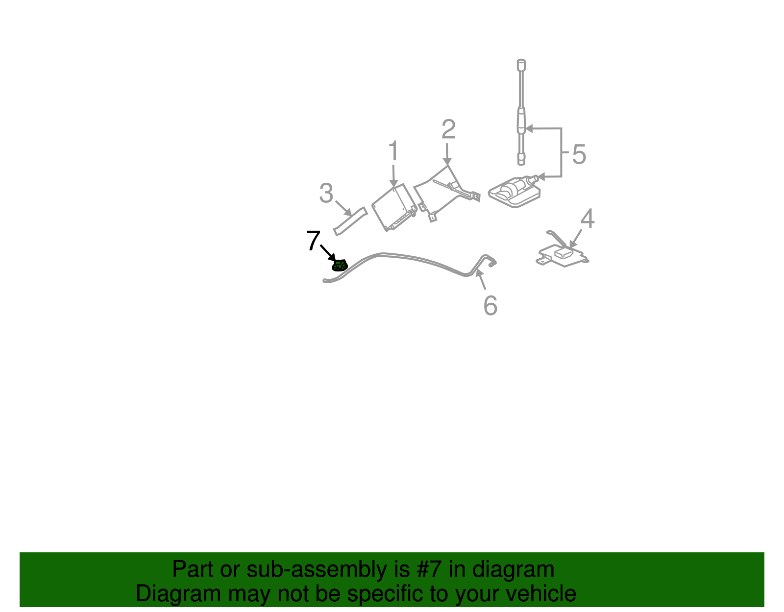 Microphone Assembly-Mobile Tel - GM (12451005)