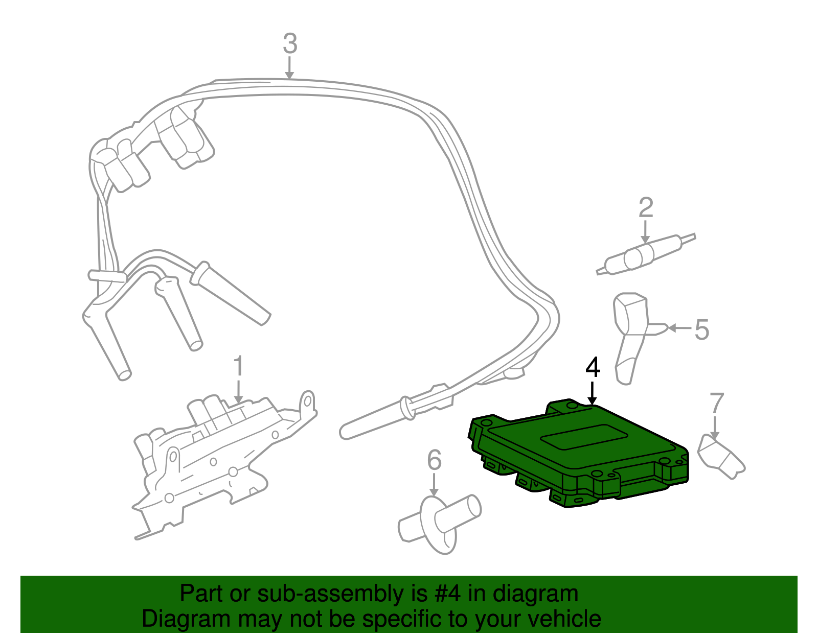 Engine Control Module Assembly - GM (12678511)