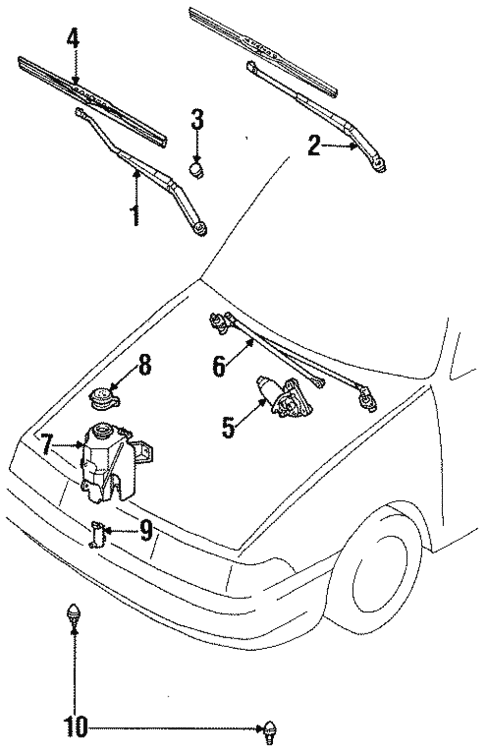 Wiper Arm - Ford (FOCZ-17526-A)
