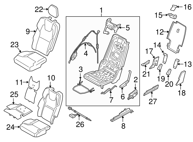 thumbnail image 2 of The Lord Of The Tools Car 2nd / 3rd Row Seat Release Handle 2 of 10