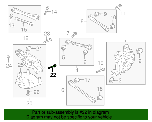 55218J5100 Lower Control Arm Bushing 20222023 Kia Stinger Kia.Parts Store