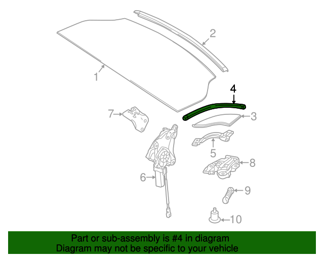 172-790-15-98 - Side Cover Seal 2012-2020 Mercedes-Benz | Mercedes-Benz ...