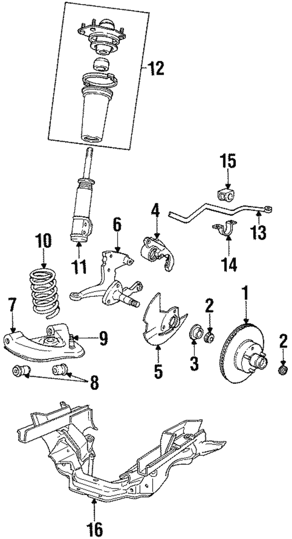 Rotor - Ford (YR3Z-1V102-AA)