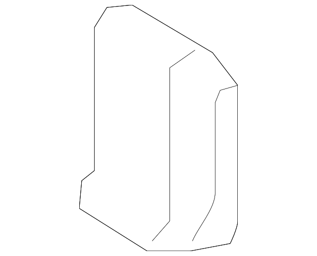 TOYOTA Genuine 71692-60061-A1 Seat Cushion Hinge Cover