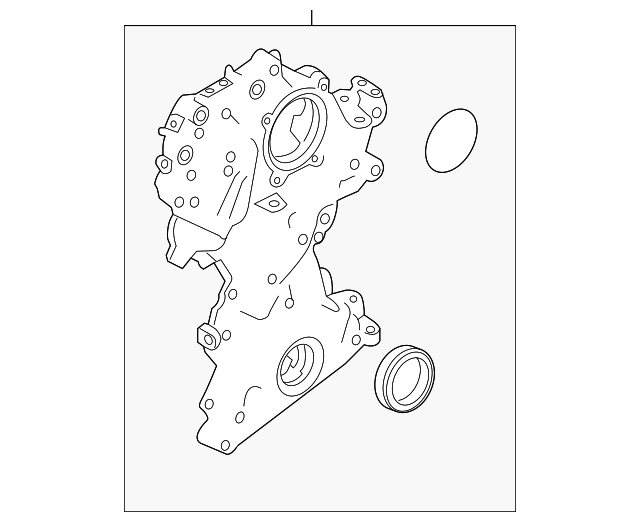 2021 Nissan Rogue Timing Cover 135006RA0A