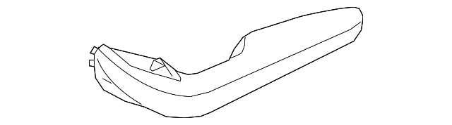 205-720-01-95-65-9H15 - Armrest Mercedes-Benz USA Parts