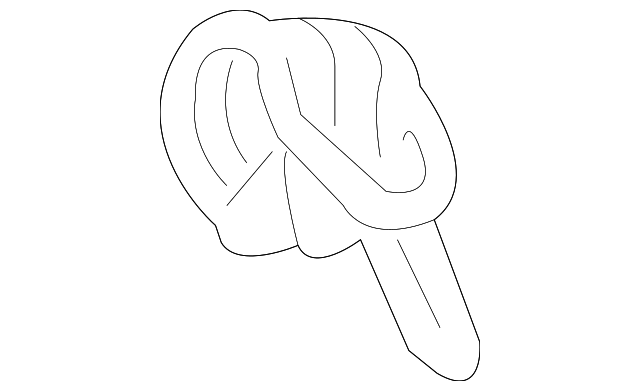 Coat Hook - Ford (GP5Z-7829024-AA)