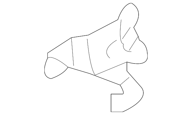 Lift-Gate Glass Striker - Volkswagen (7L6-845-137-C)
