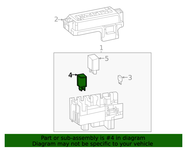 20202021 GM Fusible Link 19119255