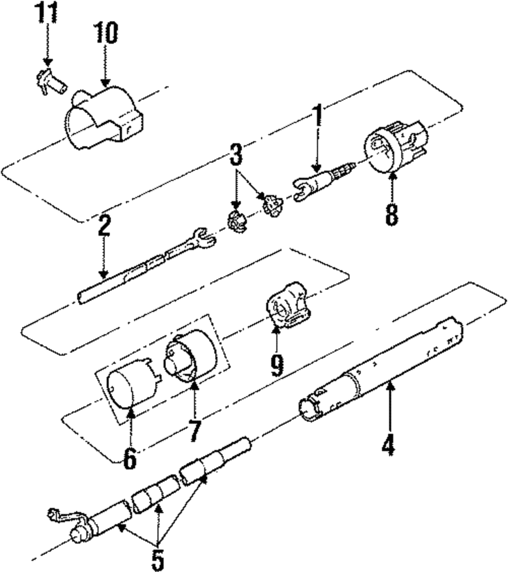 Shaft - GM (7829047)