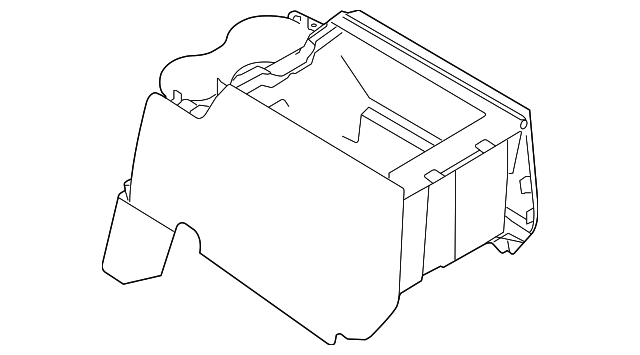 Rear Console - Ford (8C3Z-36045A36-CB)