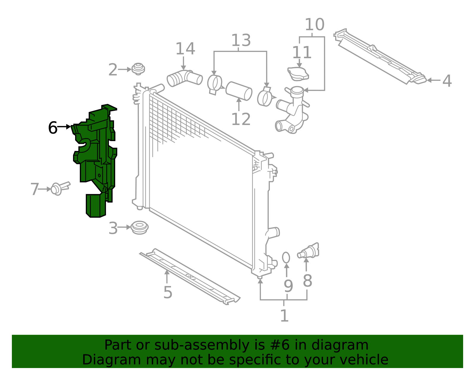 Air Guide - Toyota (16593-25021)