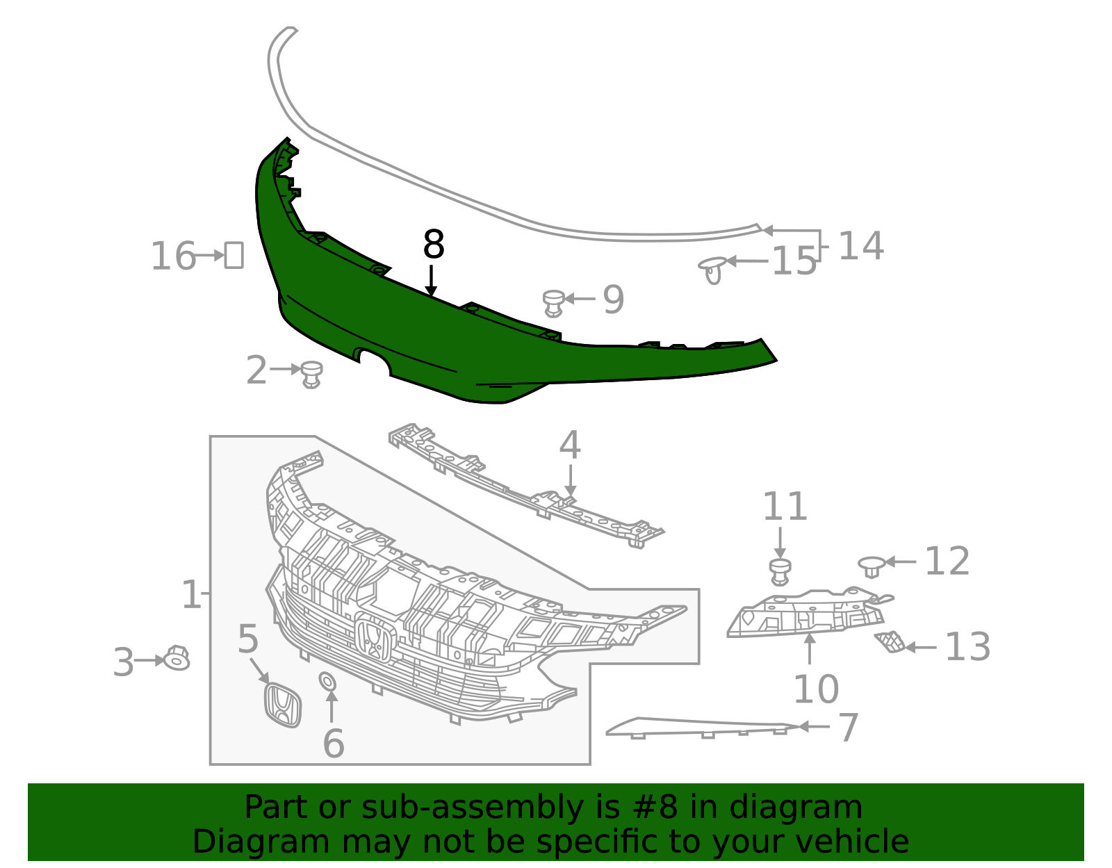 最終値下げ 2023-2024 Honda | 71000-T60-J01ZE Panel Upper Civic Honda アクセサリー