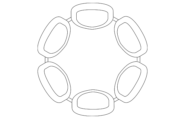 Wheel, Alloy - Ford (YL7Z-1007-CA)