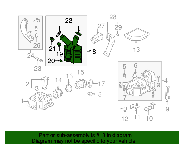 20062011 Honda Civic Resonator Assembly 17230RNAA00 OEM Parts Online