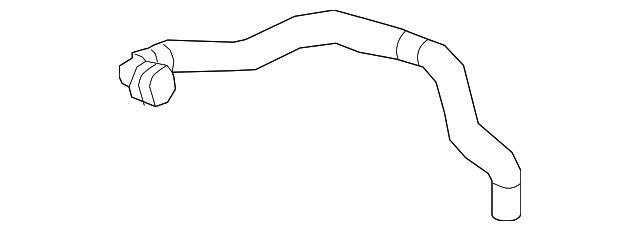 Charge Air Cooler Coolant Hose - GM (84065804)