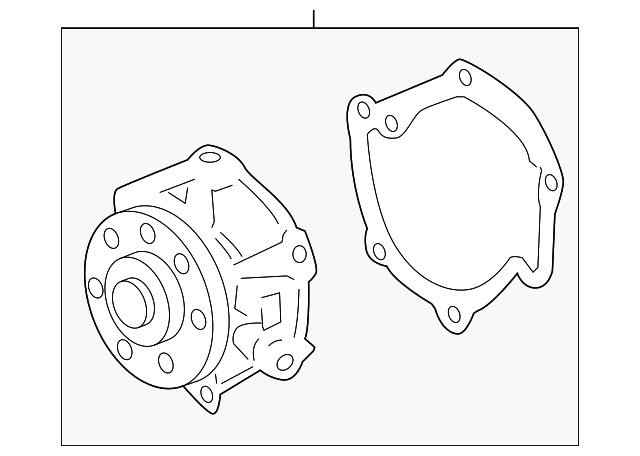 Engine Water Pump - GM (95711081)