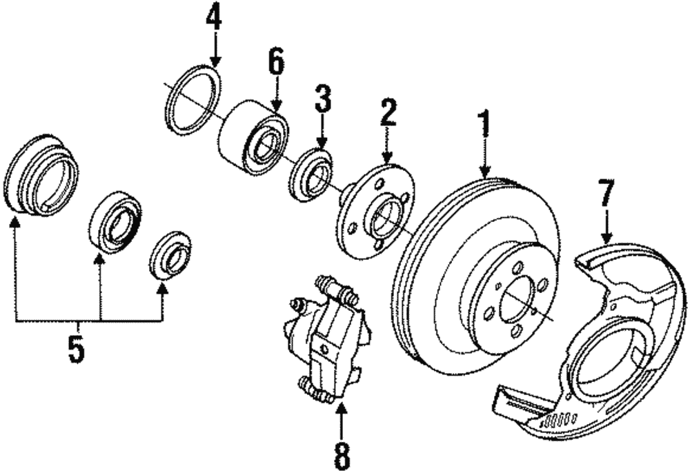 Hub - Toyota (43502-12110)