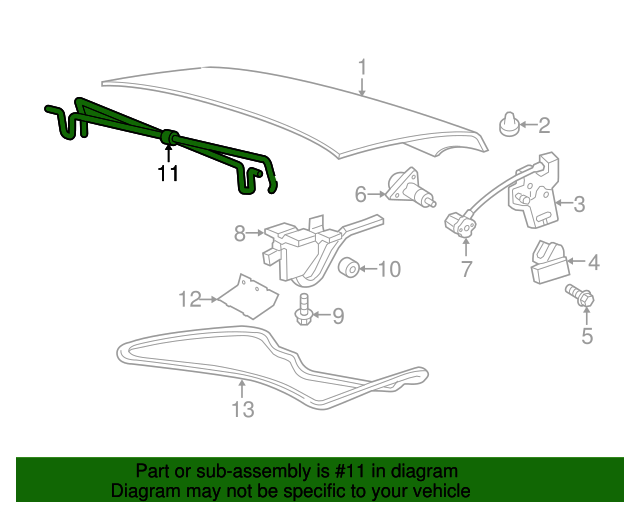 19982011 Ford Torsion Bar F8AZ5444891AA Varsity Ford