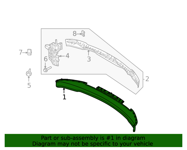 2021 Ford F150 Lower Deflector ML3Z17626BB